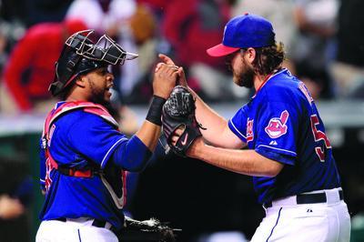 Tony Dejak/AP
The Indians are in first place in the AL Central.