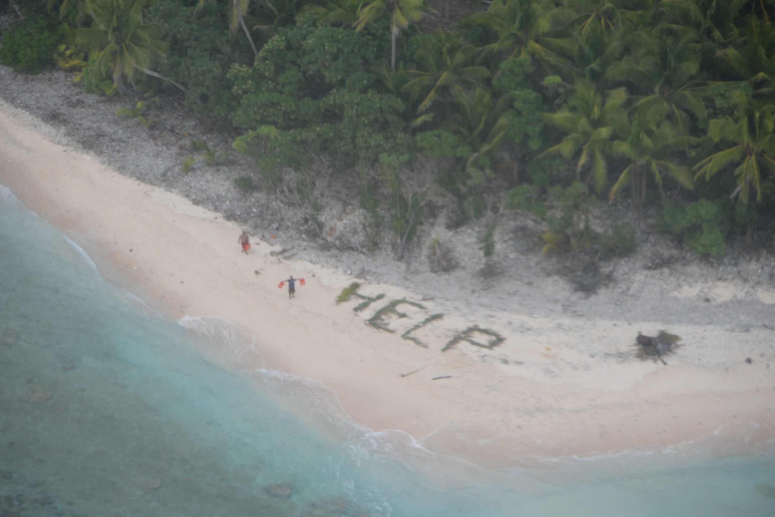 ‘Help’: Navy, Coast Guard save three marooned men from remote Pacific island