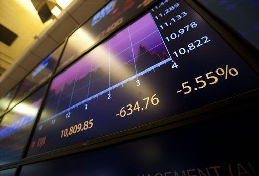 Stocks tank on credit downgrade