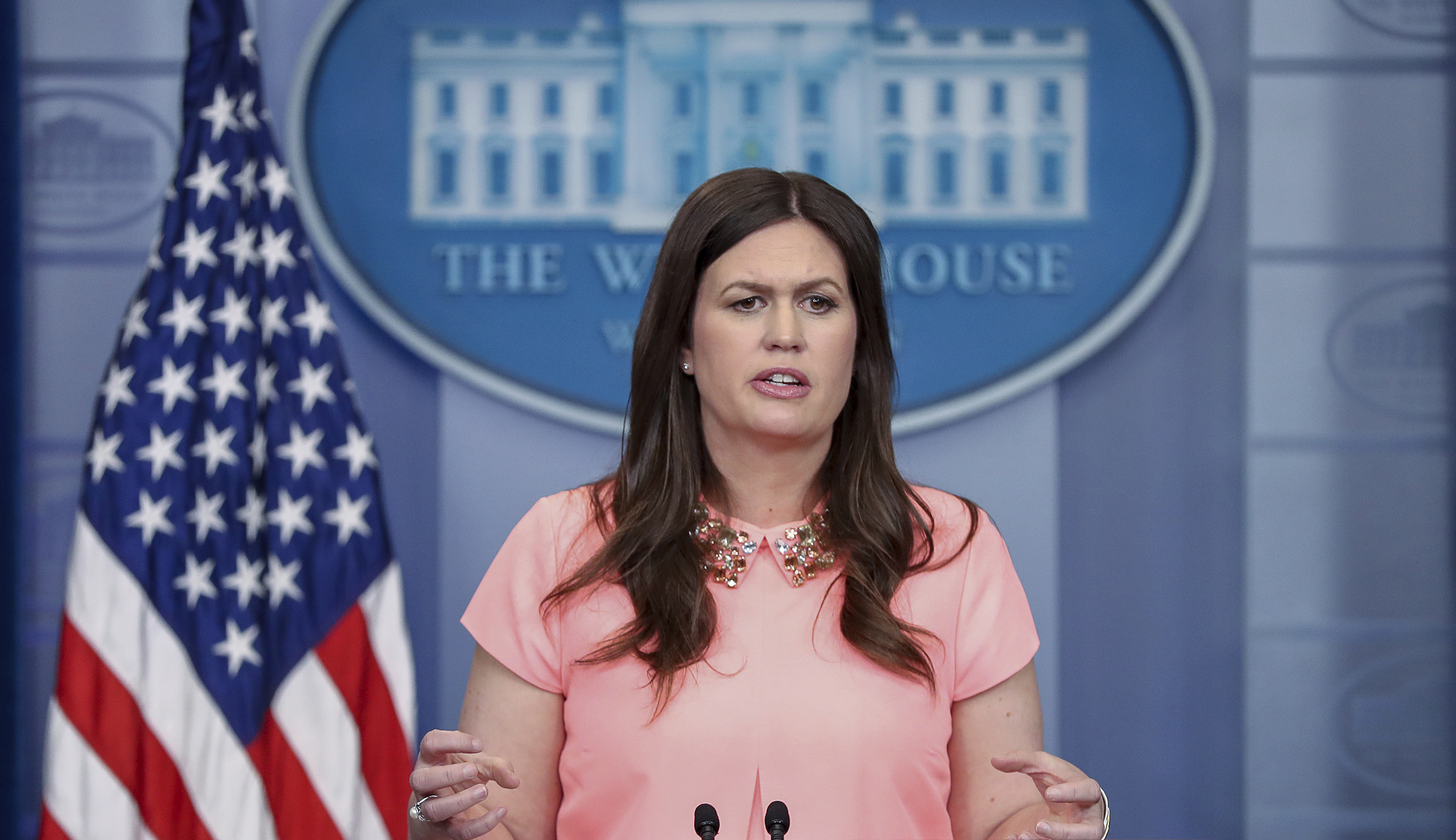 White House spokeswoman denies that James Comey was fired due to Russia investigation