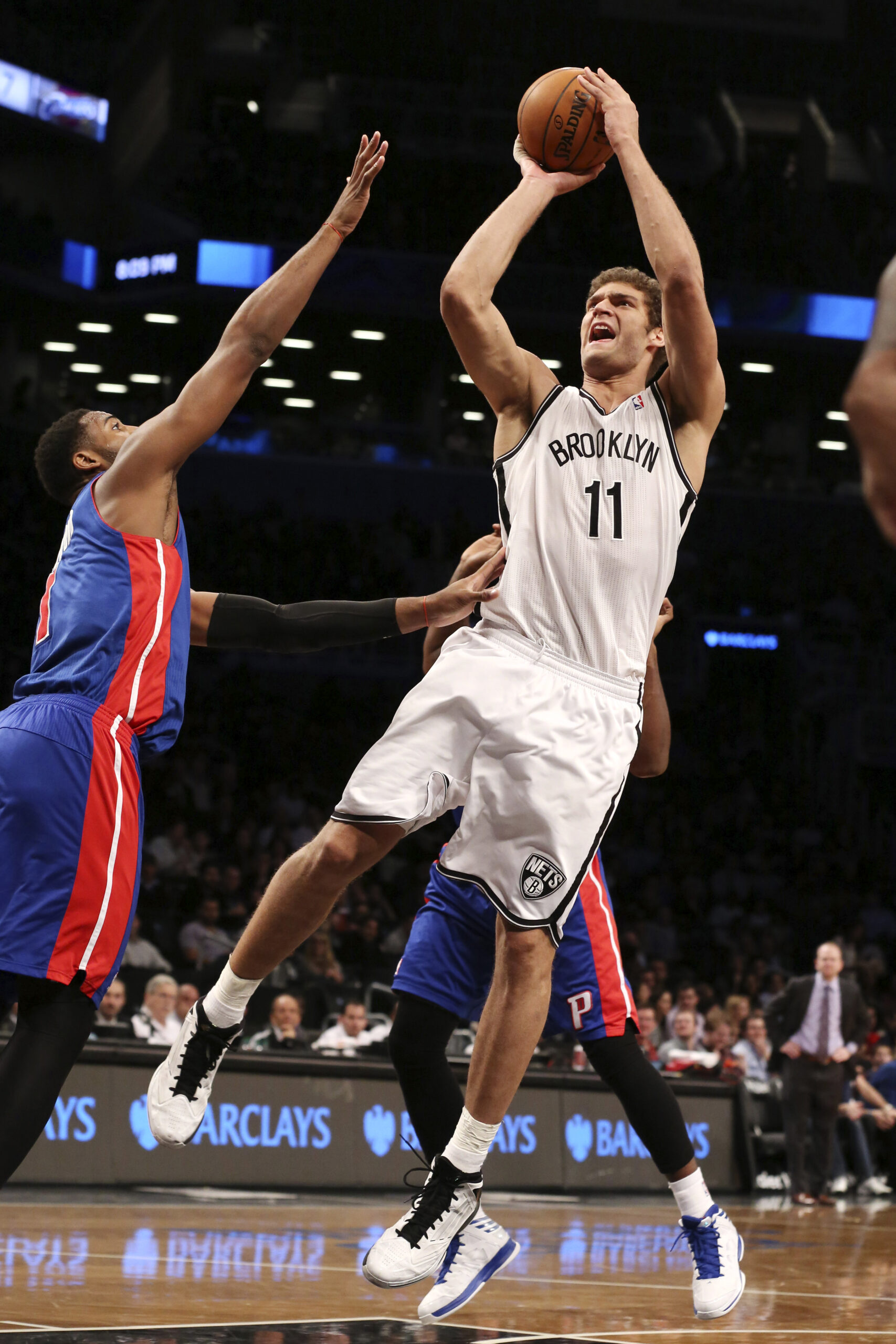 Nets beat Pistons in 2 OTs on Johnson’s jumper