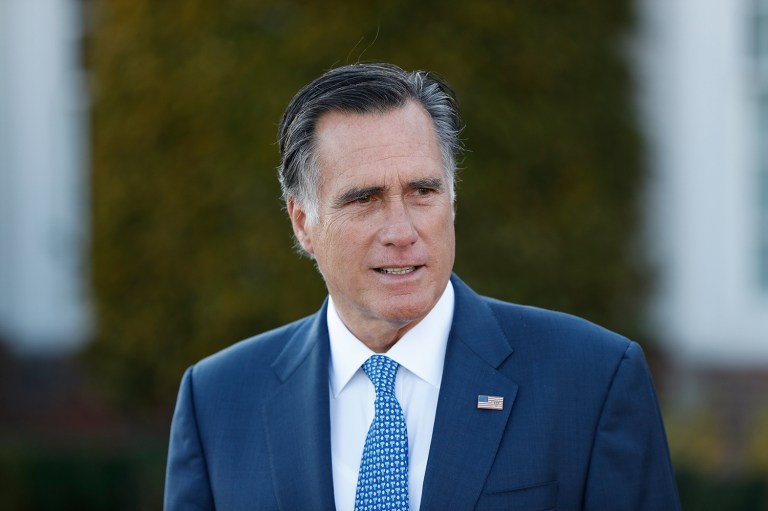 Trump's continued outreach to his former foe suggests Mitt Romney remains under active consideration to head the State Department. (AP Photo)