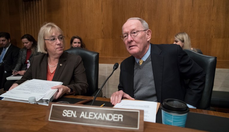 The American Academy of Actuaries recommended the passage of a reinsurance bill, but did not specify the amount. (AP Photo/J. Scott Applewhite)