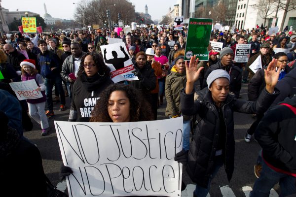 Al Sharpton, families of killed black men lead ‘Justice for All’ march in Washington