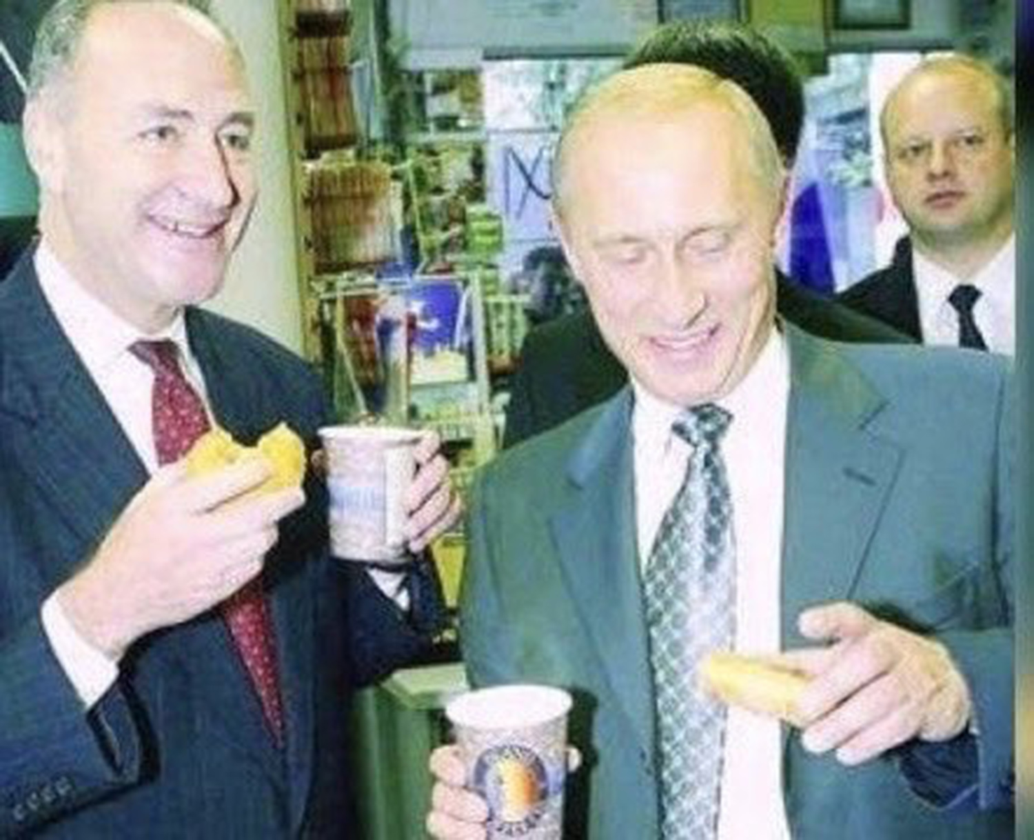 Republicans stared deeply into Putin’s eyes, Chuck Schumer just bought him coffee