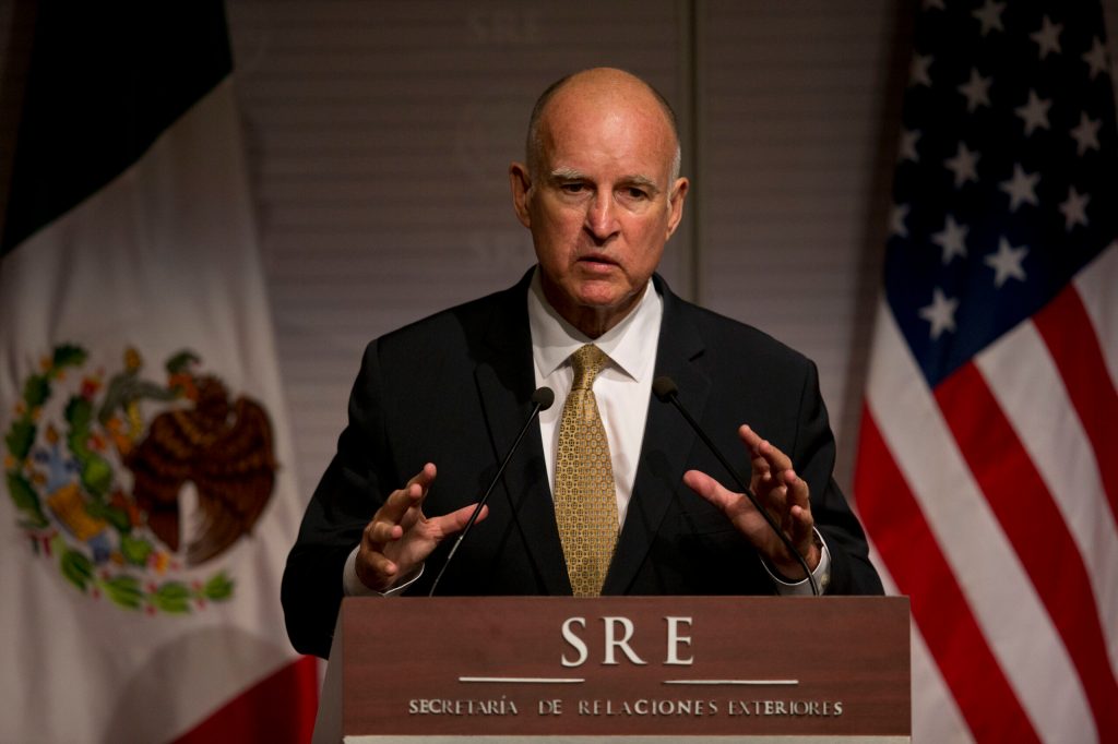 California governor takes dig at Texas guard plan