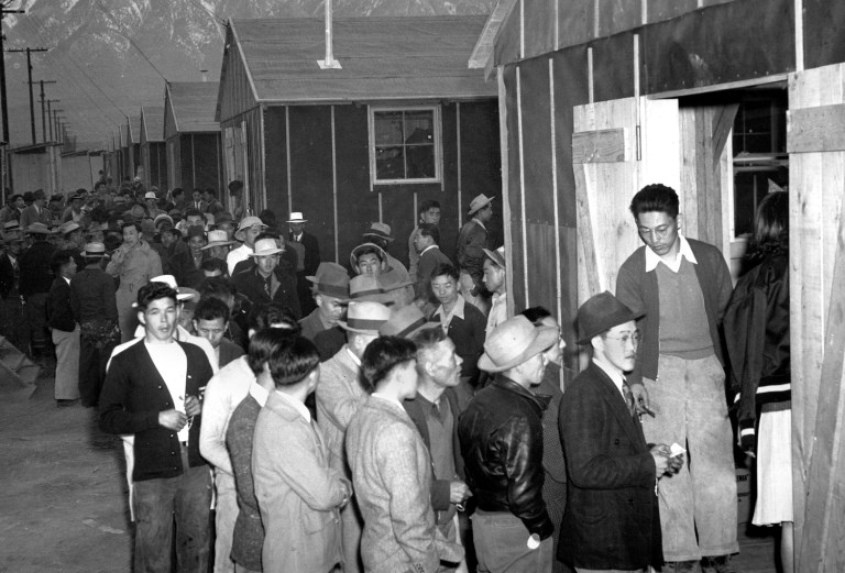 U.S. is currently witnessing a rebirth of an ugly suspicion similar to that toward Japanese-Americans in 1942. (AP Photo)
