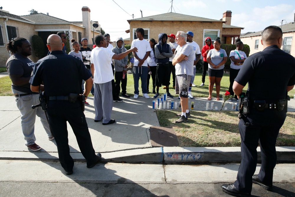LAPD video shows suspect holding a gun before being shot by police