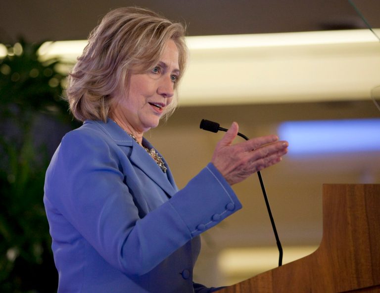 A former assistant secretary for consular affairs at State, gave $2,700 to Clinton's presidential campaign in June. (AP file)