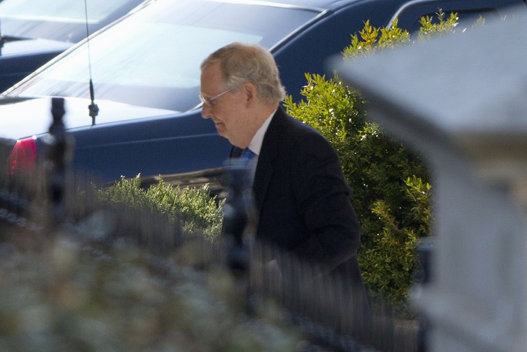 Senate Majority Leader Mitch McConnell, R-Ky., said the two issues were the ones discussed with the Obama, 