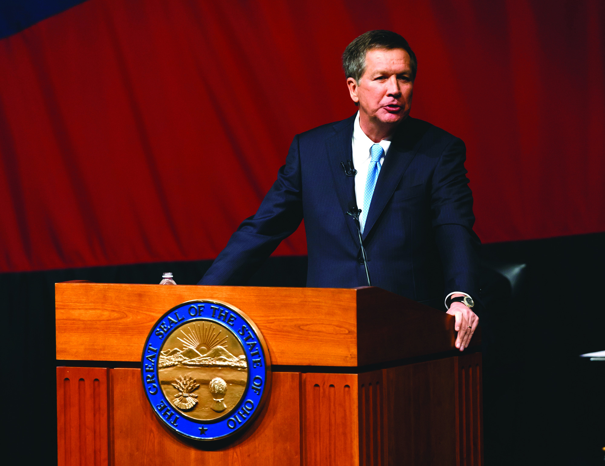 Ohio Gov. John Kasich pushed into GOP’s 2016 top tier