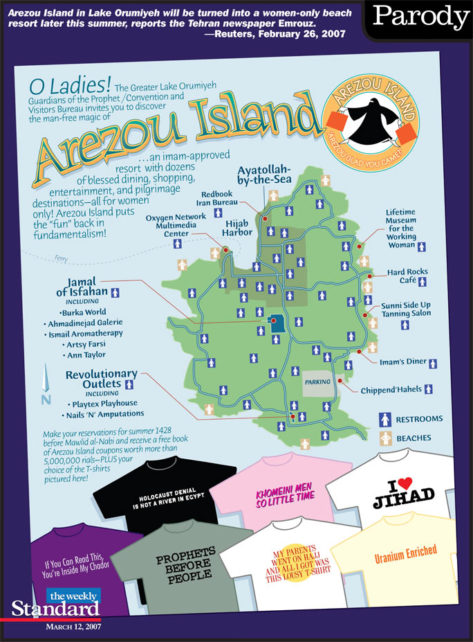 Iran’s women-only island.