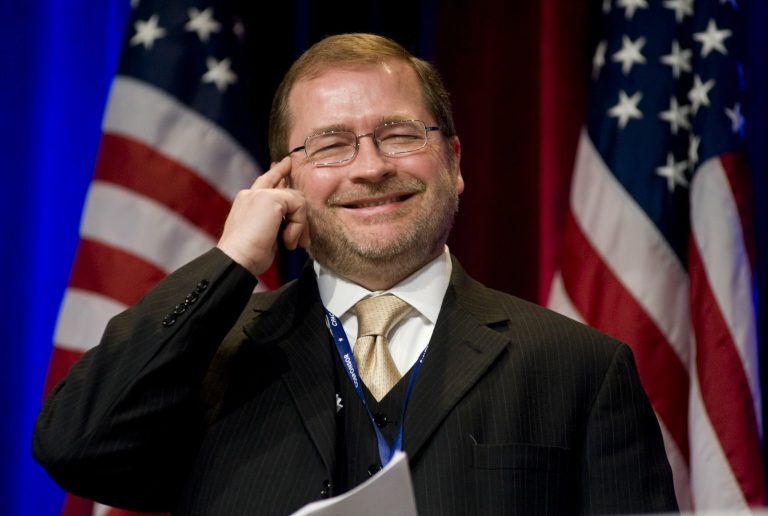 Grover Norquist's Americans for Tax Reform has won several anti-tax pledges from presidential candidates. AP Photo