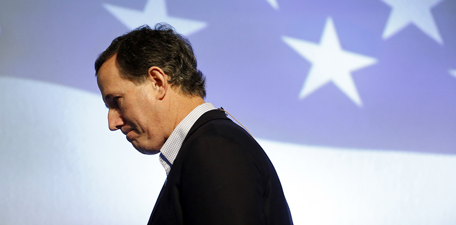 Santorum to reconsider campaign after Iowa