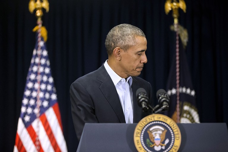 Obama complained about how every presidential nomination is now contested, an example of how 