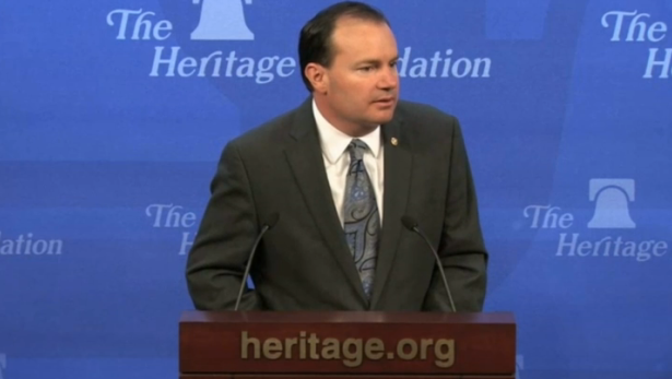 VIDEO: Sen. Mike Lee says conservatives must stand against crony capitalism