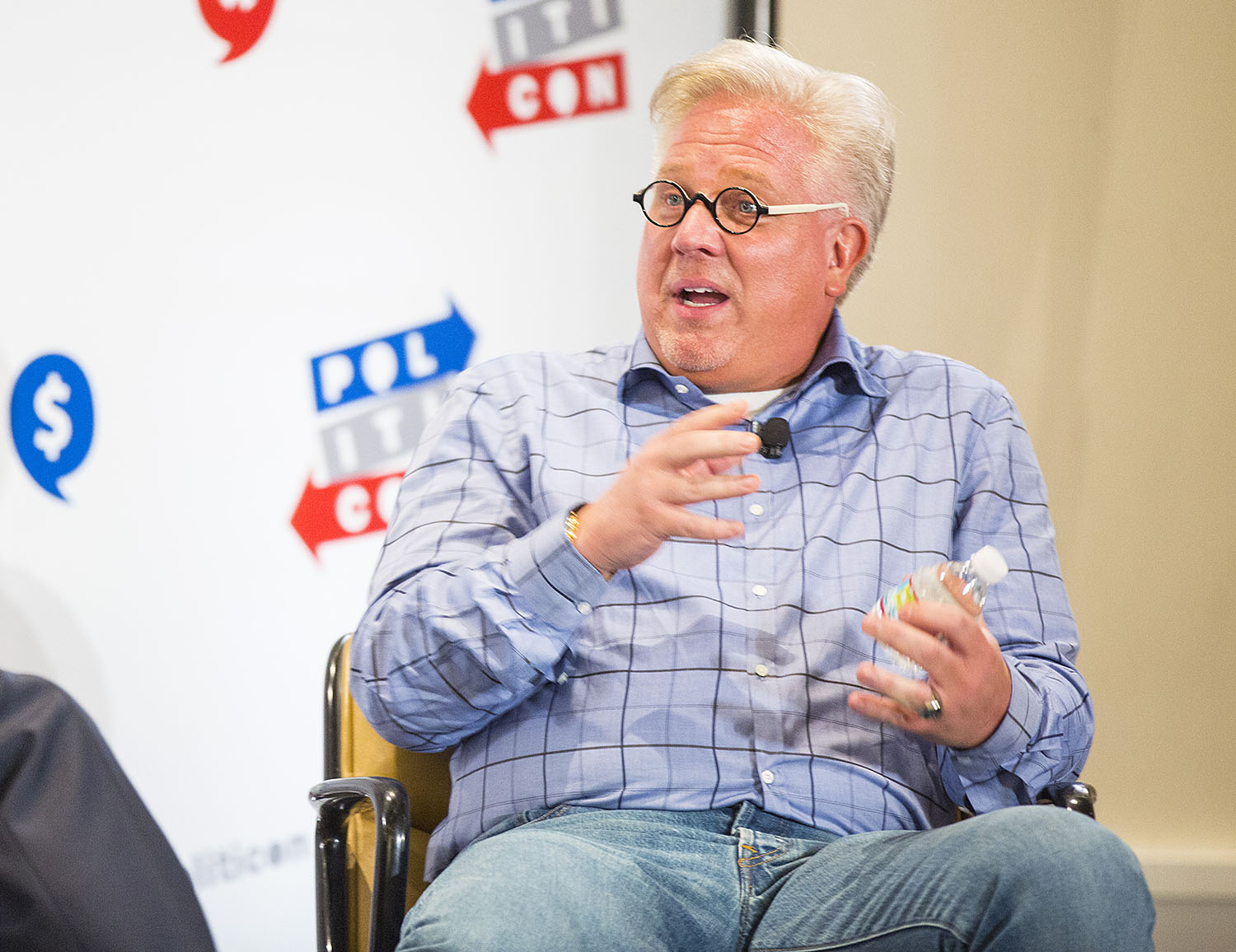 Fearing Trump supporters, Glenn Beck travels with bodyguards