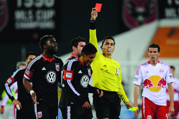 D.C. United sees red, forcing a change