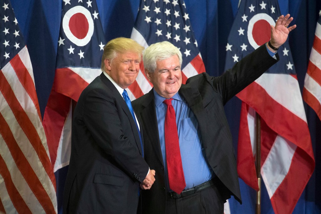 Trump stokes Gingrich VP chatter: ‘He gets it’