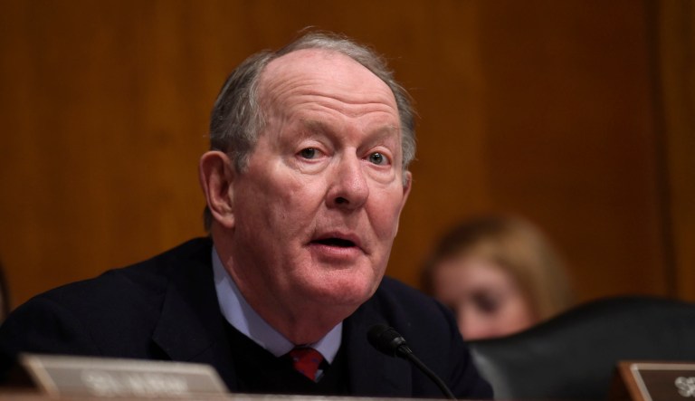 Senate Health, Education, Labor and Pensions Committee Chairman Sen. Lamar Alexander, R-Tenn., speaks on Capitol Hill in Washington. (AP Photo/Susan Walsh)