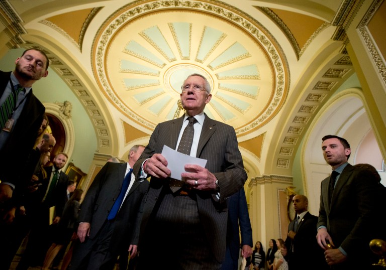 That thwarted Sen. Ron Johnson's effort to get a vote on the legislation before the seven-week recess. (AP Photo/Manuel Balce Ceneta)