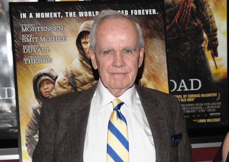 Award-winning author Cormac McCarthy is not dead. (AP Photo/Evan Agostini)