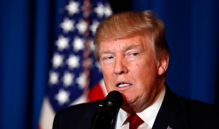 Trump has repeatedly sought to pin blame for the situation in Syria and for regional instability on his predecessor. (AP Photo/Alex Brandon)