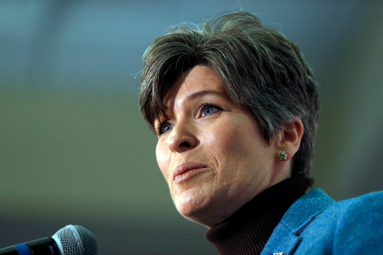 —œI made that very clear to him that I’m focused on Iowa. I feel that I have a lot more to do in the United States Senate. And Iowa is where my heart is,—£ Joni Ernst told Politico. (AP Photo)