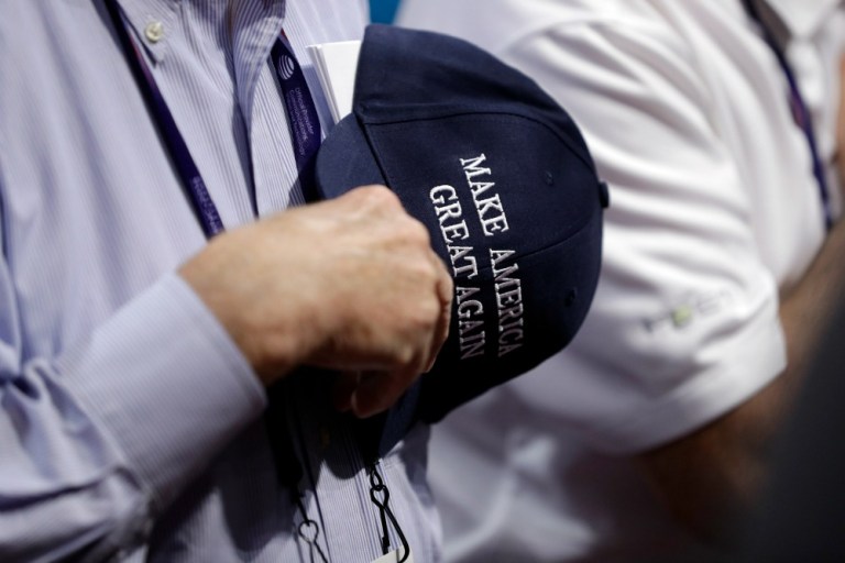 Donald Trump and his populist wing are adamant that the celebrity real estate mogul earned the nomination where it counts the most: through the votes of millions of voters in a crowded, competitive primary contest. (AP Photo)