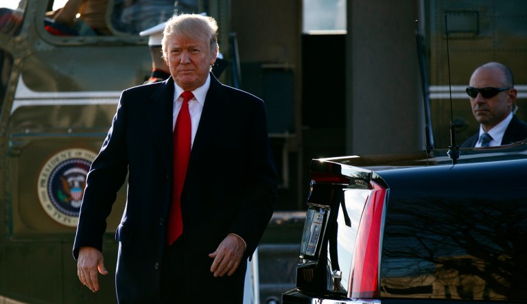 From tweeting habits to fighting his own party, the new year could be a new leaf for the Trump administration, and Examining Politics has the best list of resolutions for our Commander in Chief to follow. (AP Photo/Evan Vucci)