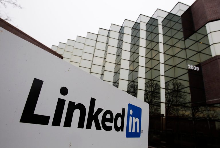 LinkedIn is launching a Chinese-language site for the world's most populous Internet market and says it will comply with the communist government's censorship rules. (AP Photo/Paul Sakuma)