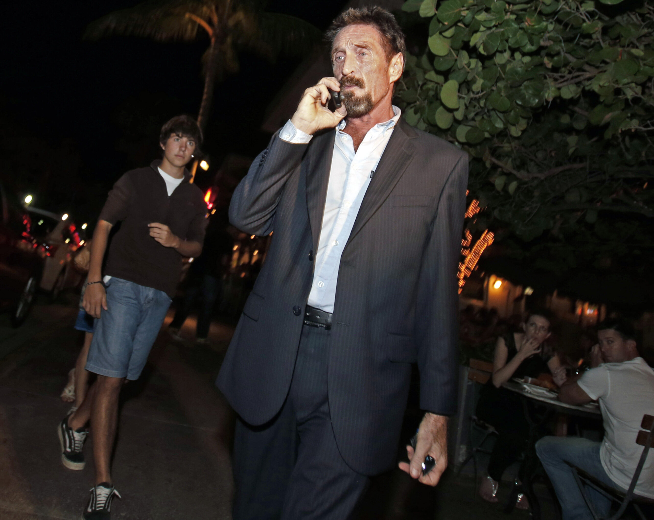 McAfee in Miami after deportation from Guatemala