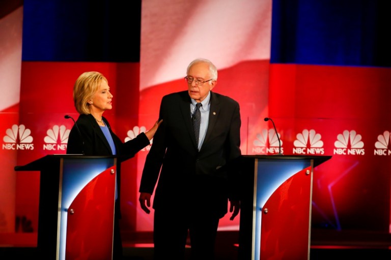 While Bernie Sanders' message on the campaign trail resembles that of 2008 Barack Obama, Hillary's Clinton is closer to the Obama of 2012. (AP Photo)