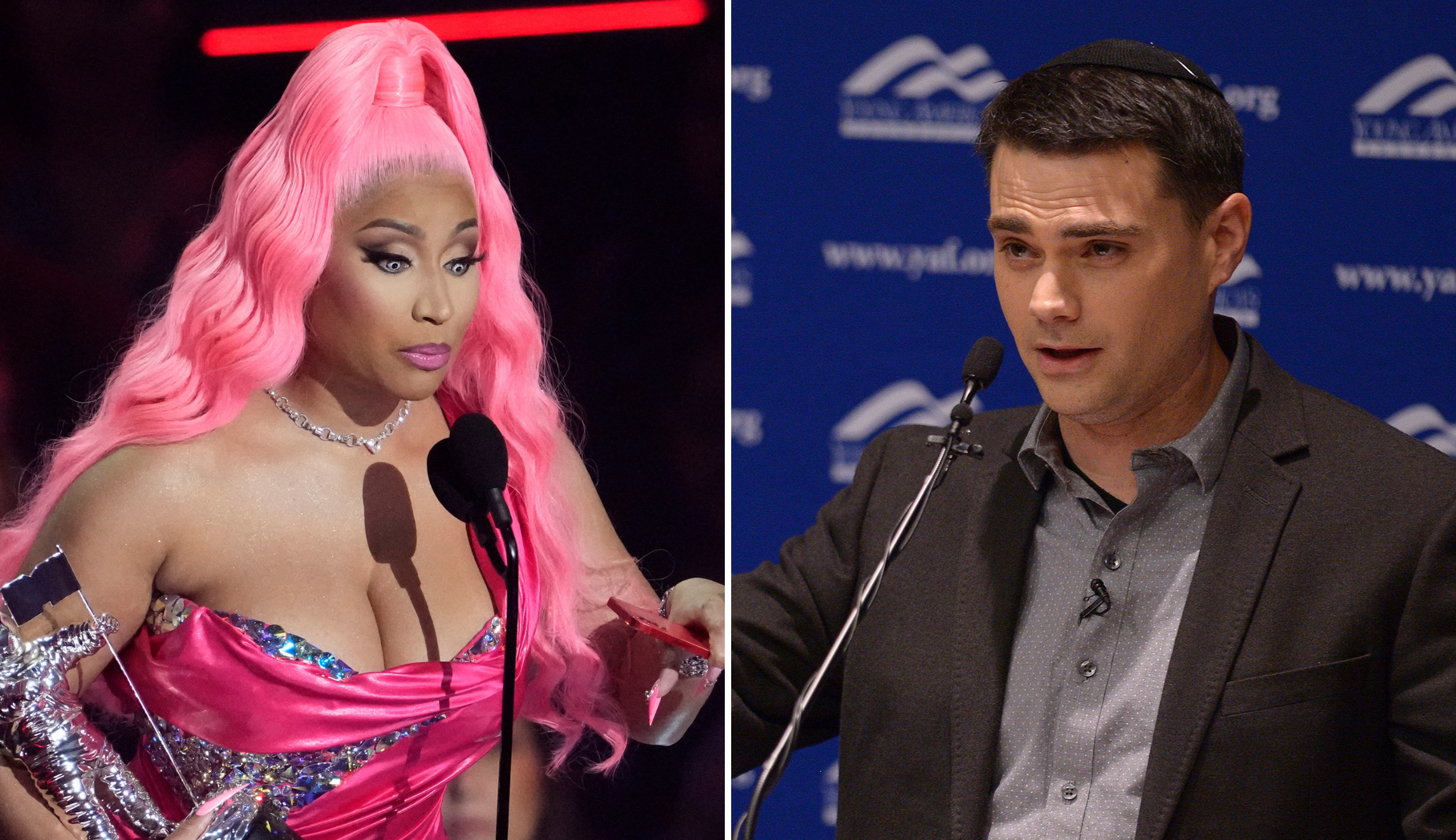 Nicki Minaj engages Ben Shapiro in rare Twitter feud