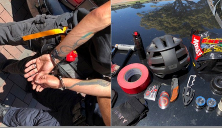 20 arrested after alt-right, antifa clash in Berkeley ahead of Charlottesville anniversary