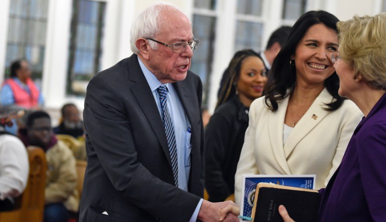 Bernie Sanders jumps to double-digit lead in New Hampshire