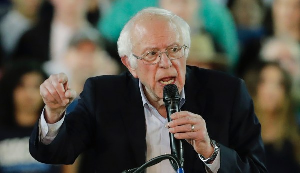 Fascist Mussolini shirt pictured in Bernie Sanders campaign mailer