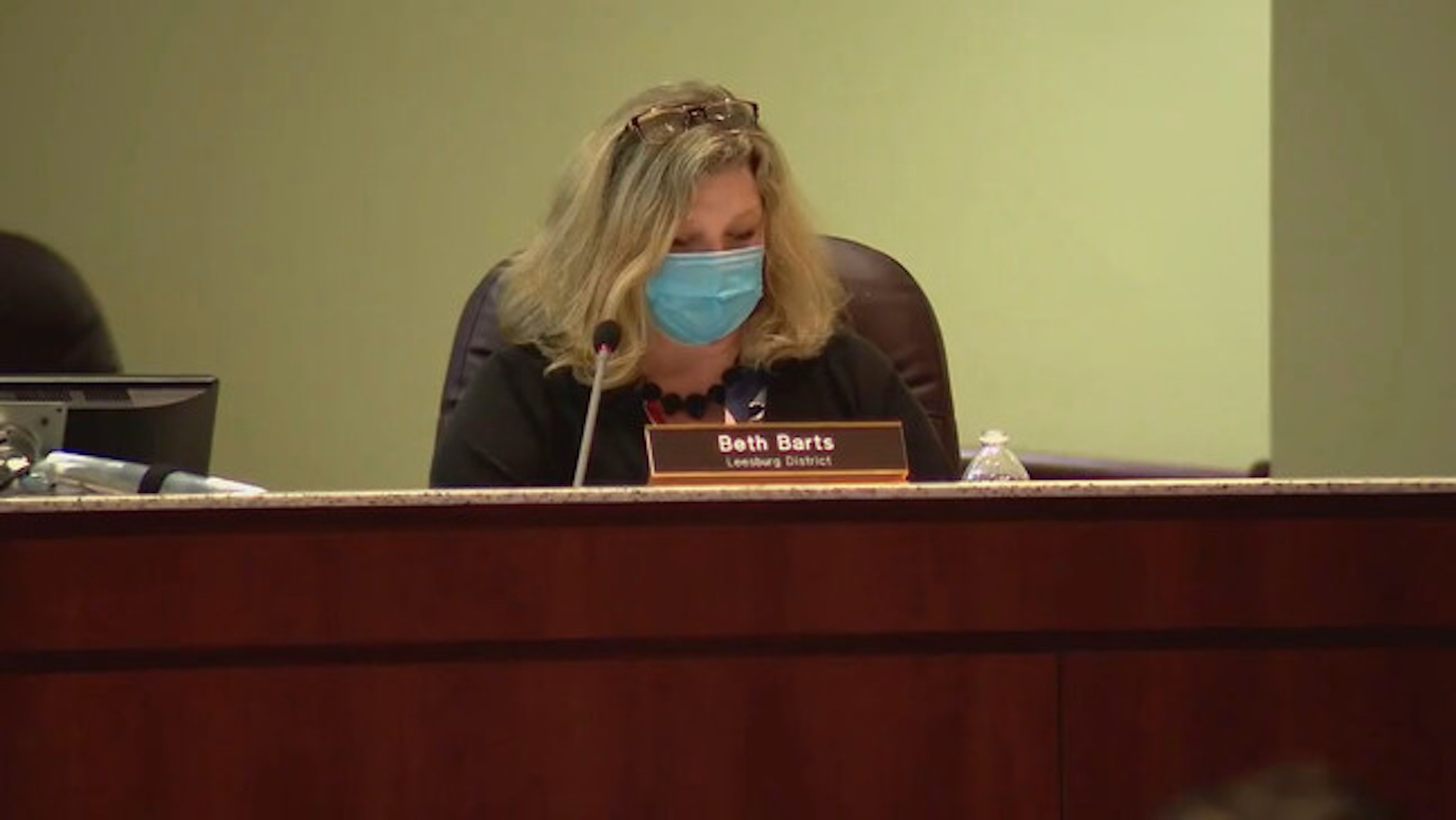 Outgoing Loudoun County school board member says threats of violence prompted resignation