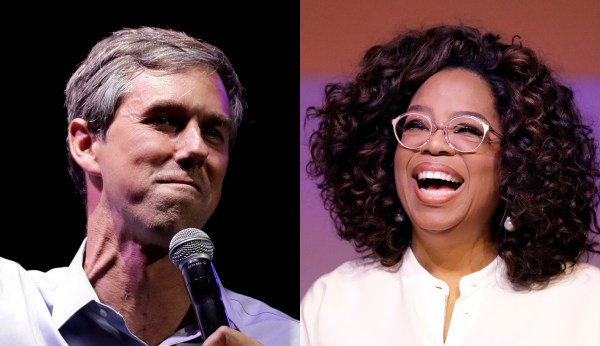 Oprah, who gave Obama the nod in 2008, to interview Beto O’Rourke ahead of his 2020 decision