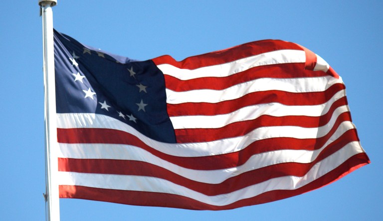 Betsy Ross flag.