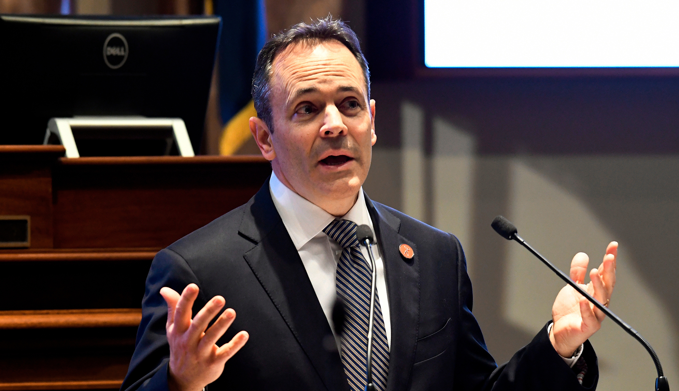 Kentucky Gov. Matt Bevin to face son of former Democratic governor in 2019 general election