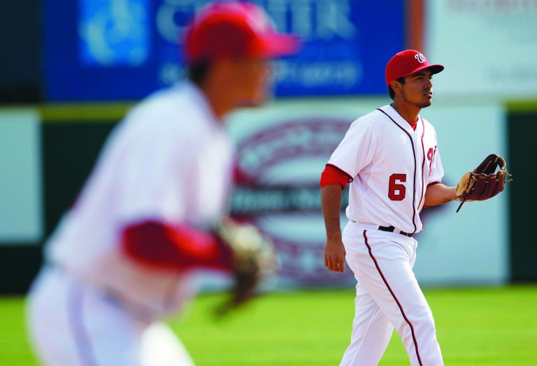 Julio Cortez/AP
Washington Nationals Anthony Rendon was sent to Double-A Harrisburg on Tuesday.
