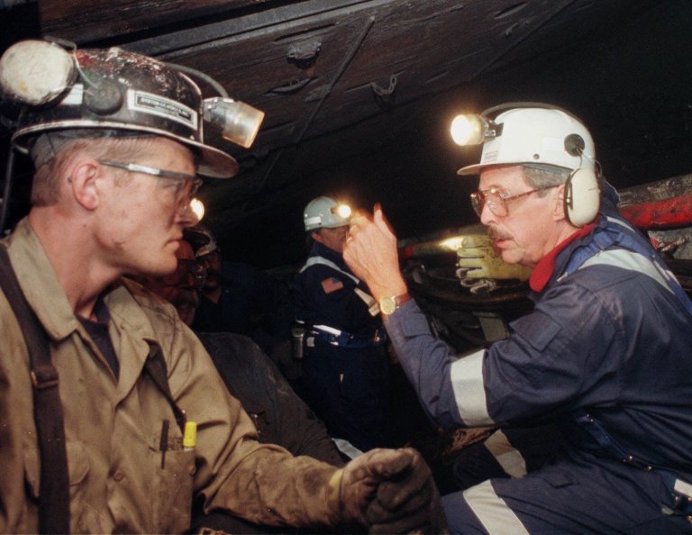 Republicans use the coal miners' benefit to point out that Democrats haven't presented their 100 amendments. (AP Photo/Keith Srakocic)