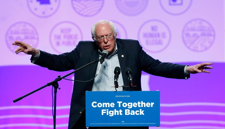 Sen. Bernie Sanders says the violence in Charlottesville was 