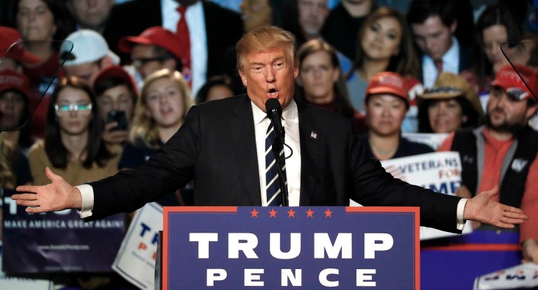 Trump's tour, billed as a 