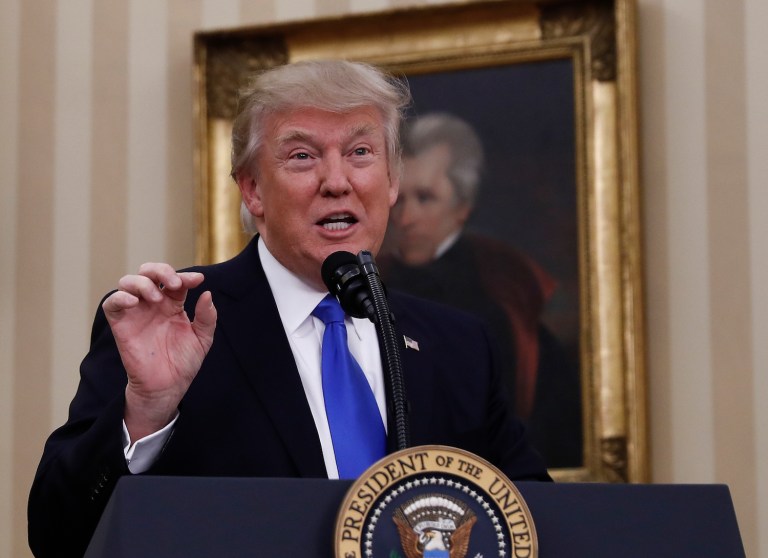 President Trump honored Chief Petty Officer William 