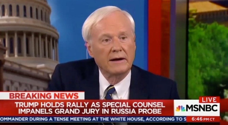 Mainstream Media Scream: Hardball’s Matthews frets lack of Trump-Russia news