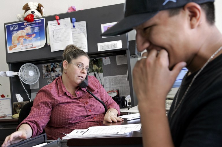 The National Labor Relations Board's decision reversed an earlier prohibition that excluded temps. (AP Photo/Ric Francis)