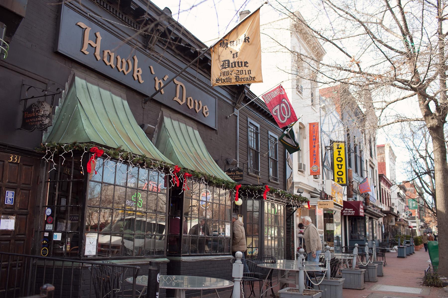 Beer, tacos, political potshots: Hawk ‘n’ Dove RIP