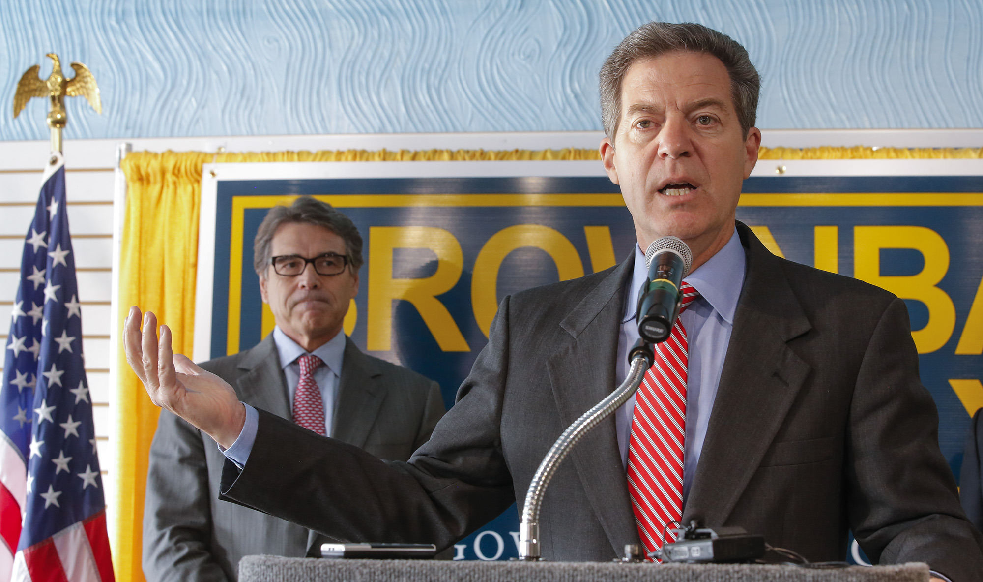 Sam Brownback tops fiscal ranking of governors